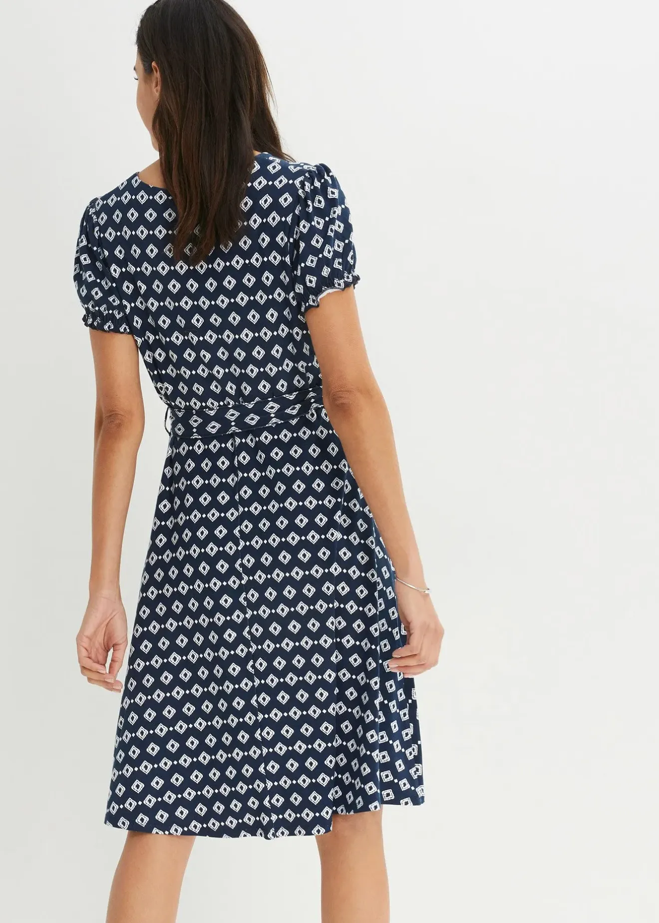 bonprix Robe en jersey viscose|Femme Robes