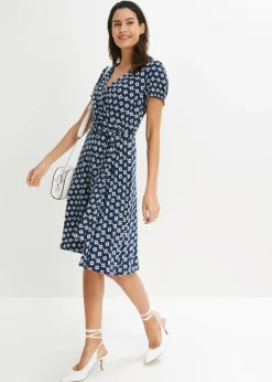 bonprix Robe en jersey viscose|Femme Robes