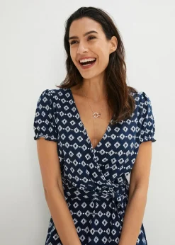 bonprix Robe en jersey viscose|Femme Robes