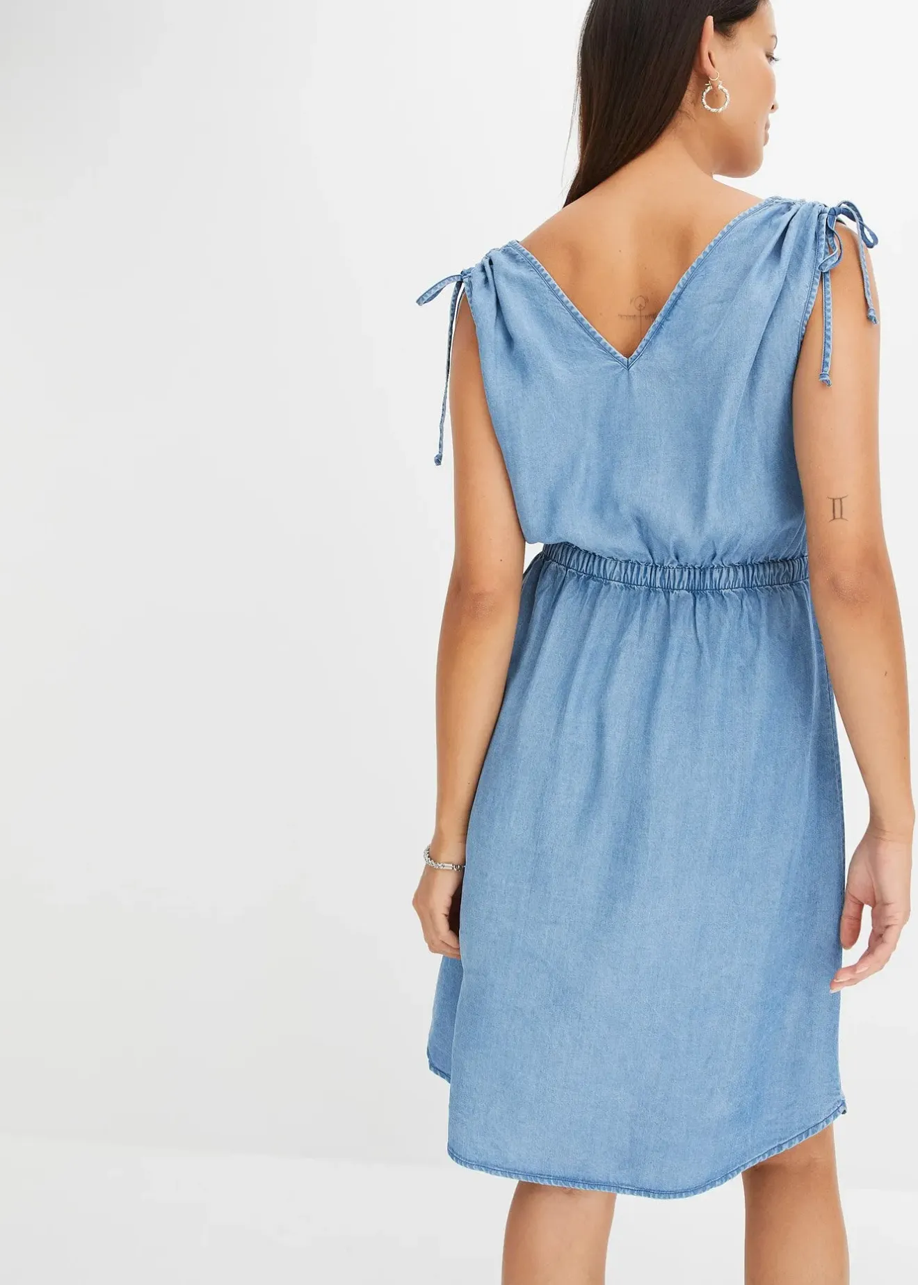 Femme bonprix Robes|Robe en Lyocell lisse