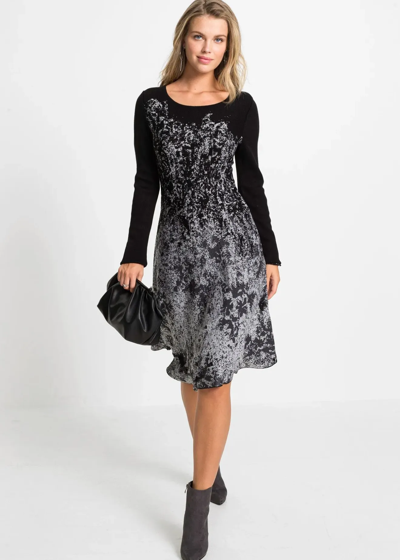 bonprix Robe en maille|Femme Maille