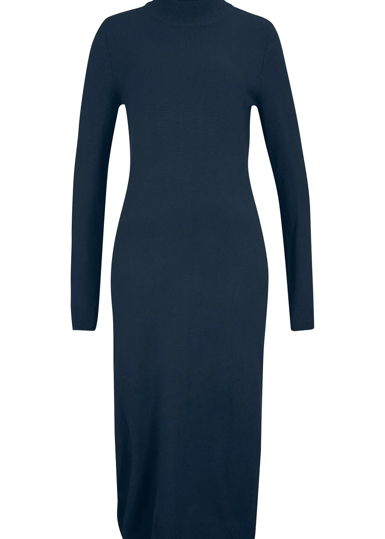 Femme bonprix Maille|Basiques|Robe en maille à col montant