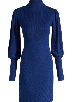 bonprix Robe en maille à col roulé|Femme Maille|Robes