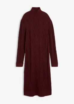 bonprix Robe en maille à motif torsadé|Femme Maille|Robes