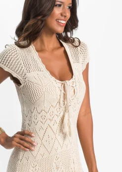 Femme bonprix Maille|Robe en maille ajourée