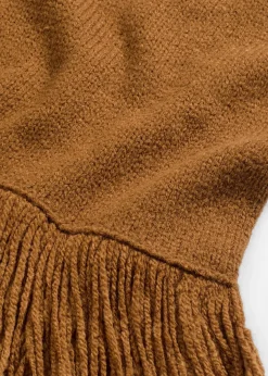 Femme bonprix Maille|Robes|Robe en maille avec franges à la base