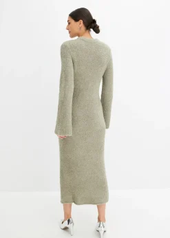 Femme bonprix Maille|Robes|Robe en maille bouclette