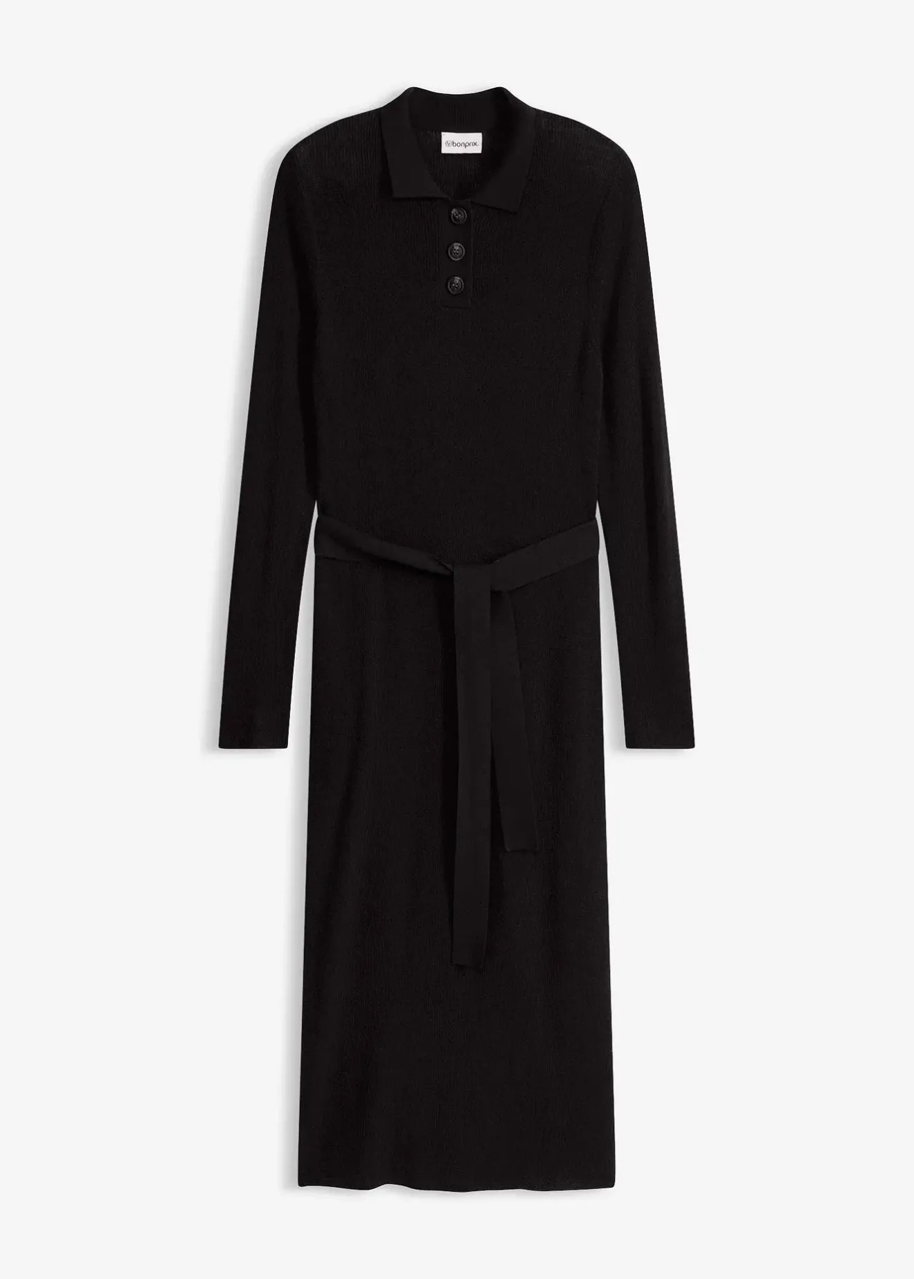 Femme bonprix Maille|Robes|Robe en maille côtelée