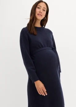Femme bonprix Femme Enceinte|Robe en maille de grossesse