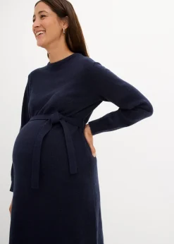 Femme bonprix Femme Enceinte|Robe en maille de grossesse