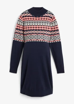 Femme bonprix Femme Enceinte|Robe en maille de grossesse