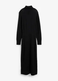 Femme bonprix Maille|Robes|Robe en maille de laine mérinos