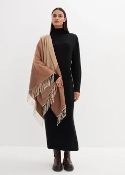 Femme bonprix Maille|Robes|Robe en maille de laine mérinos