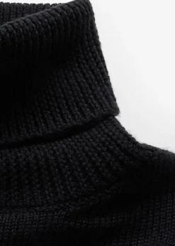 Femme bonprix Maille|Robes|Robe en maille de laine mérinos