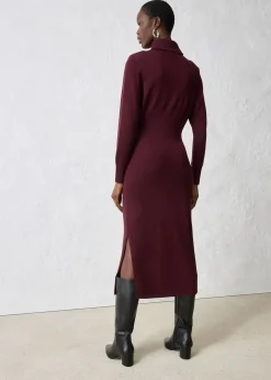 bonprix Robe en maille de laine mérinos|Femme Maille|Premium