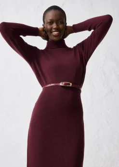 bonprix Robe en maille de laine mérinos|Femme Maille|Premium