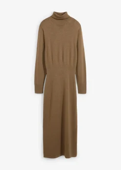 bonprix Robe en maille de laine mérinos|Femme Maille|Premium