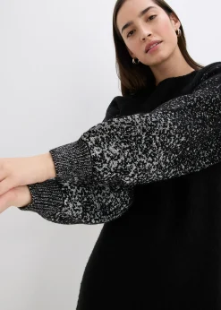 bonprix Robe en maille, effet brillant|Femme Maille|Robes