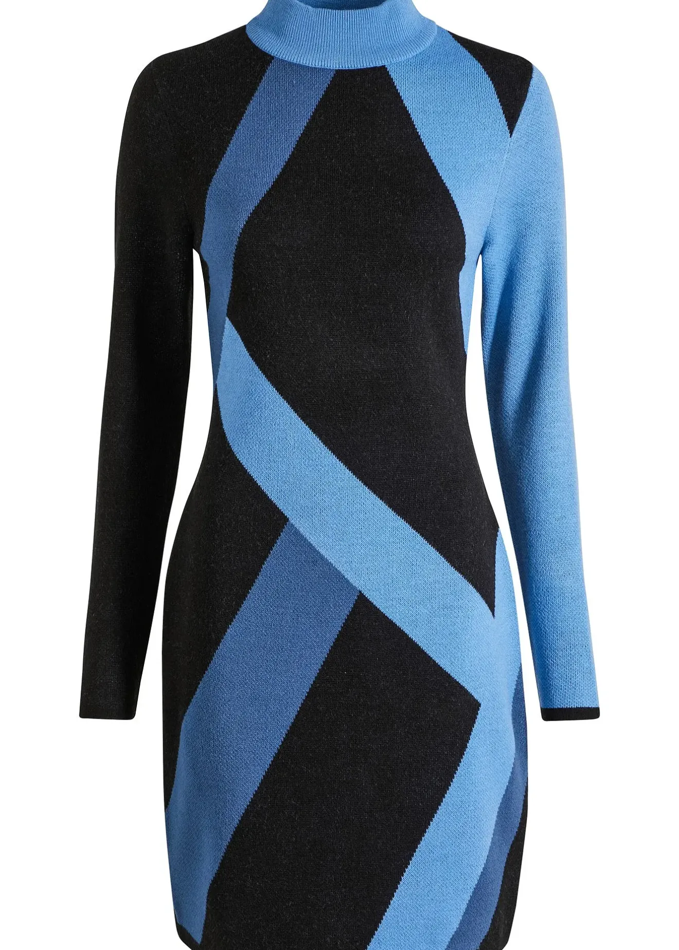 bonprix Robe en maille jacquard à rayures modernes|Femme Maille|Robes