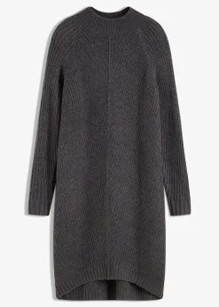 Femme bonprix Maille|Robes|Robe en maille longue derrière