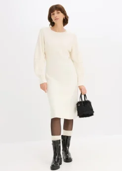 Femme bonprix Maille|Robes|Robe en maille milano