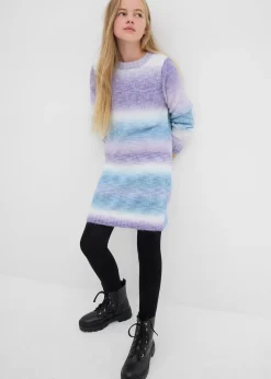 bonprix Robe en maille tie & dye|Enfant Vêtements Enfant|Filles 9-16 Ans·Robes & Combinaisons