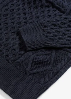 Femme bonprix Maille|Robes|Robe en maille torsadée