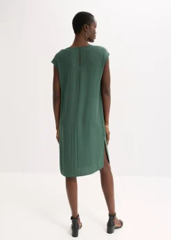 bonprix Robe en matière texturée|Femme Robes