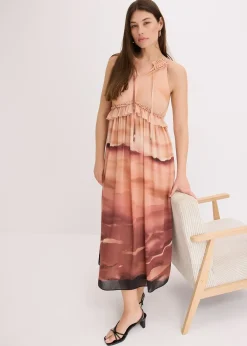 bonprix Robe en mousseline|Femme Robes