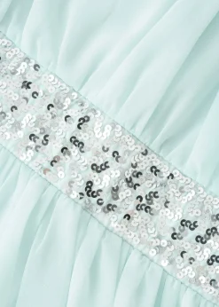 Enfant bonprix Vêtements Enfant|Filles 9-16 Ans·Robes & Combinaisons|Robe en mousseline avec ceinture ornée de sequins