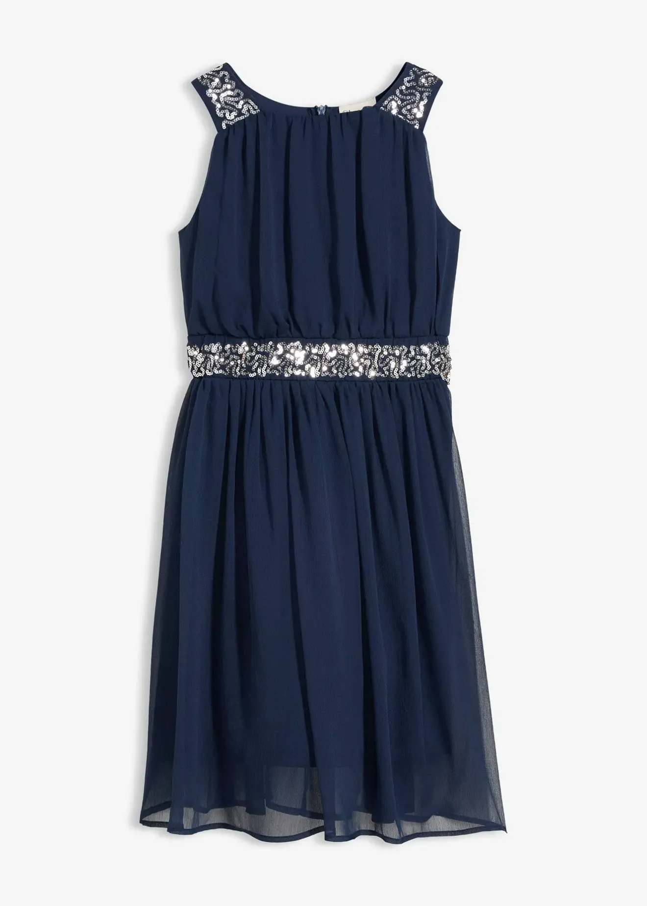 Enfant bonprix Vêtements Enfant|Filles 9-16 Ans·Robes & Combinaisons|Robe en mousseline avec ceinture ornée de sequins