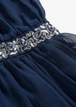 Enfant bonprix Vêtements Enfant|Filles 9-16 Ans·Robes & Combinaisons|Robe en mousseline avec ceinture ornée de sequins