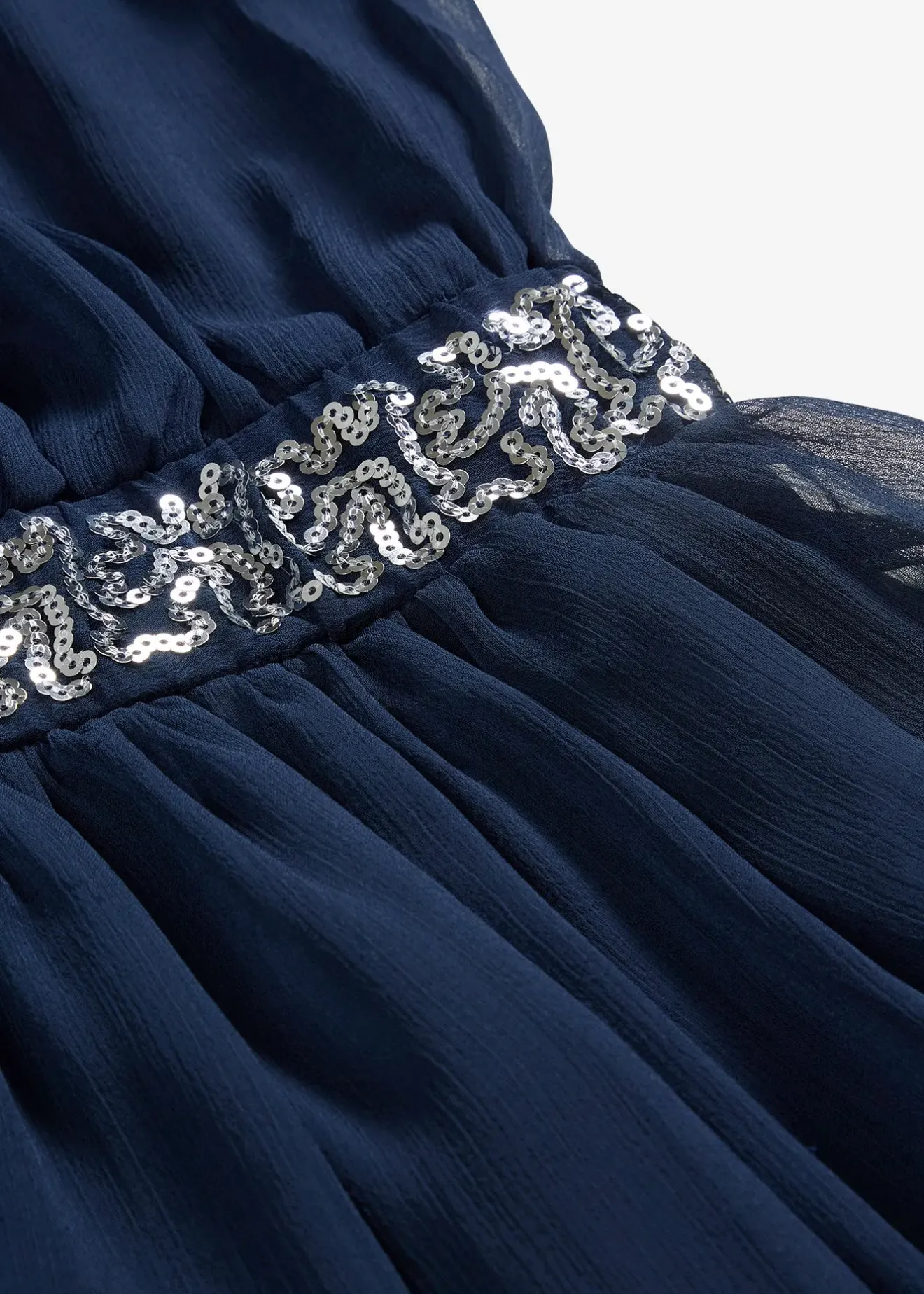 Enfant bonprix Vêtements Enfant|Filles 9-16 Ans·Robes & Combinaisons|Robe en mousseline avec ceinture ornée de sequins