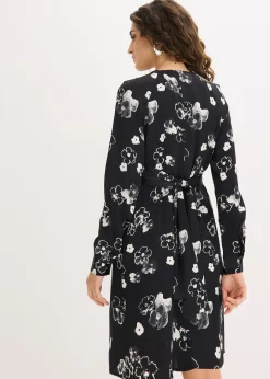 Femme bonprix Robes|Robe en satin fluide