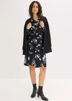 Femme bonprix Robes|Robe en satin fluide