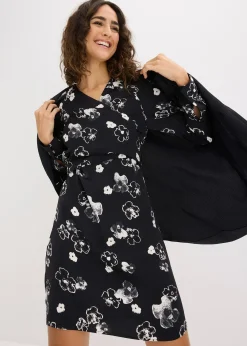 Femme bonprix Robes|Robe en satin fluide