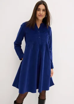 Femme bonprix Robes|Robe en velours de coton côtelé