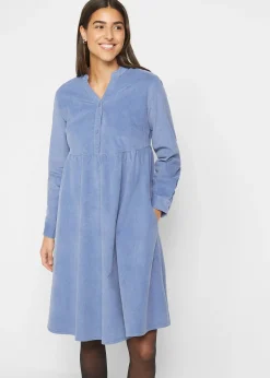 bonprix Robe en velours de coton côtelé|Femme Robes
