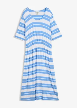 Femme bonprix Robes|Robe en viscose extensible