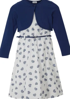 Enfant bonprix Vêtements Enfant|Filles 2-8 Ans·Robes & Jupes|Robe fille, boléro, ceinture (ens. 3 pces)