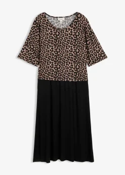 bonprix Robe fluide en jersey viscose|Femme Robes