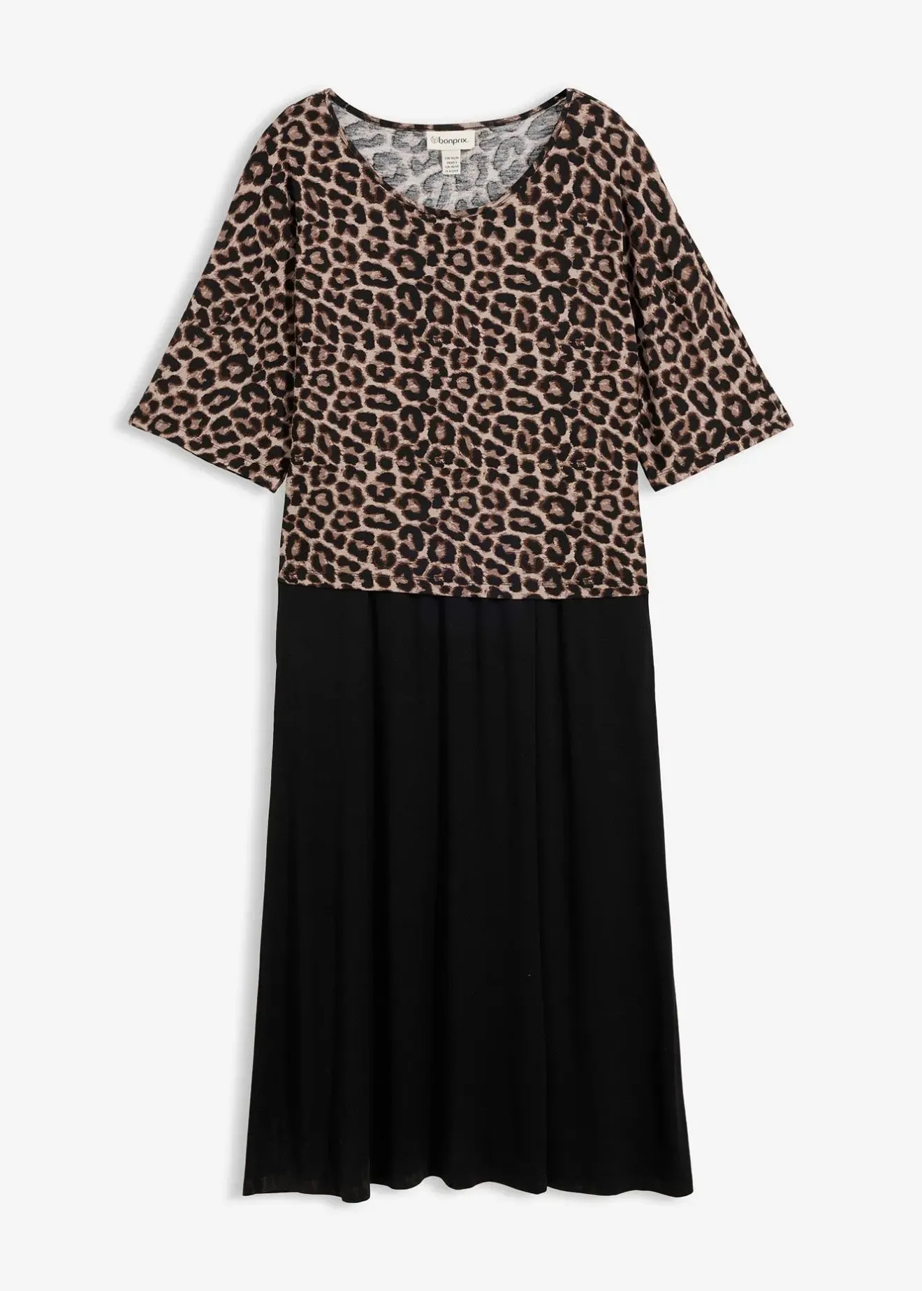 bonprix Robe fluide en jersey viscose|Femme Robes