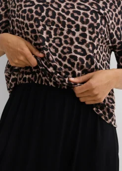 bonprix Robe fluide en jersey viscose|Femme Robes