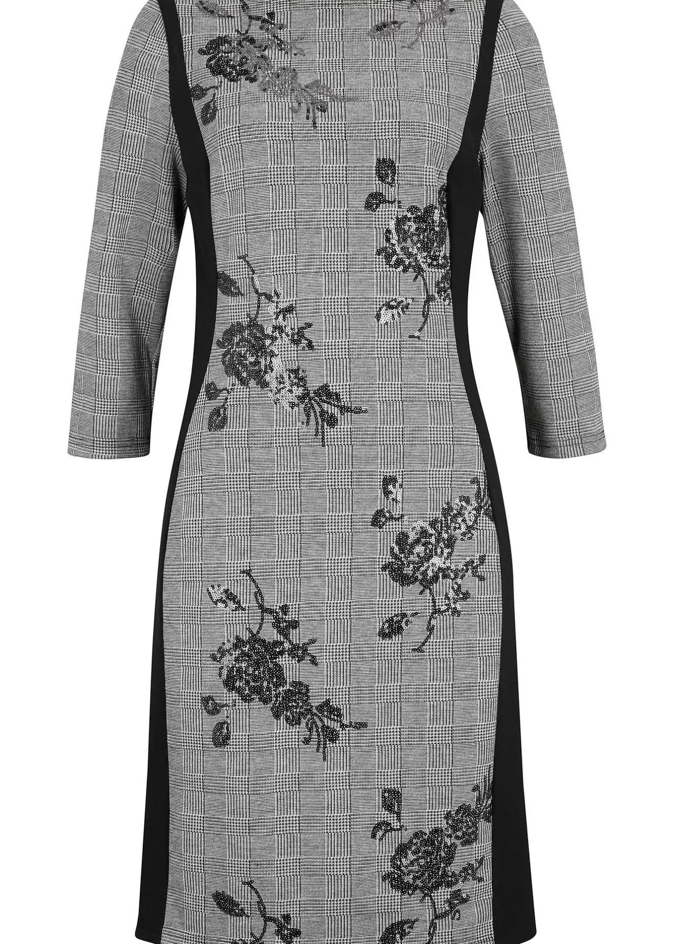 bonprix Robe fourreau avec sequins brodés|Femme Robes