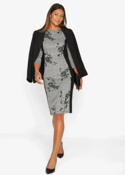 bonprix Robe fourreau avec sequins brodés|Femme Robes