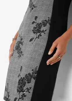 bonprix Robe fourreau avec sequins brodés|Femme Robes