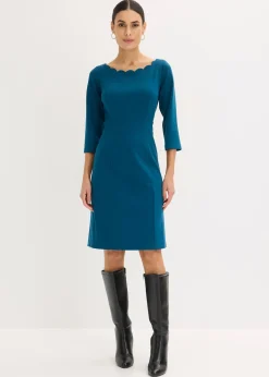 Femme bonprix Robes|Robe fourreau en jersey milano