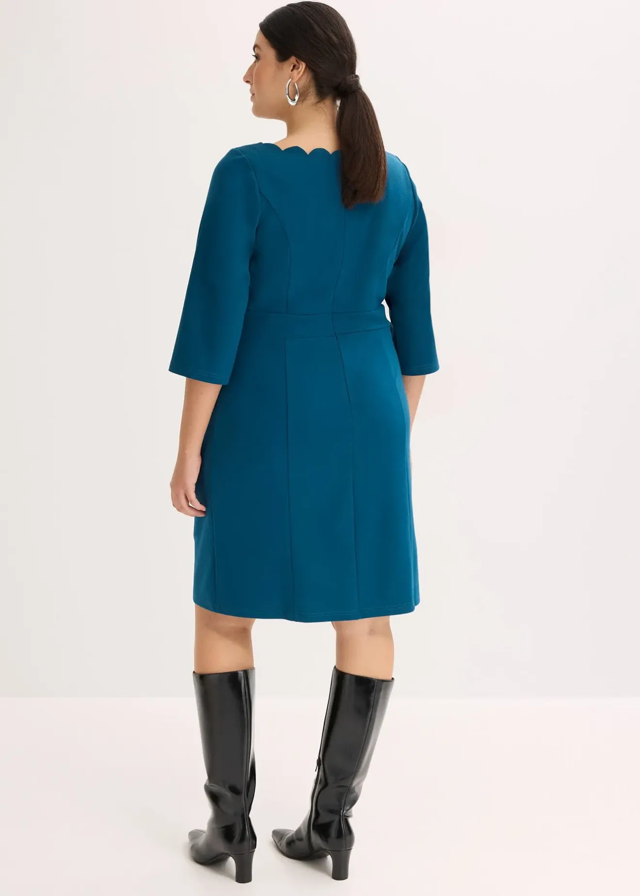 Femme bonprix Robes|Robe fourreau en jersey milano