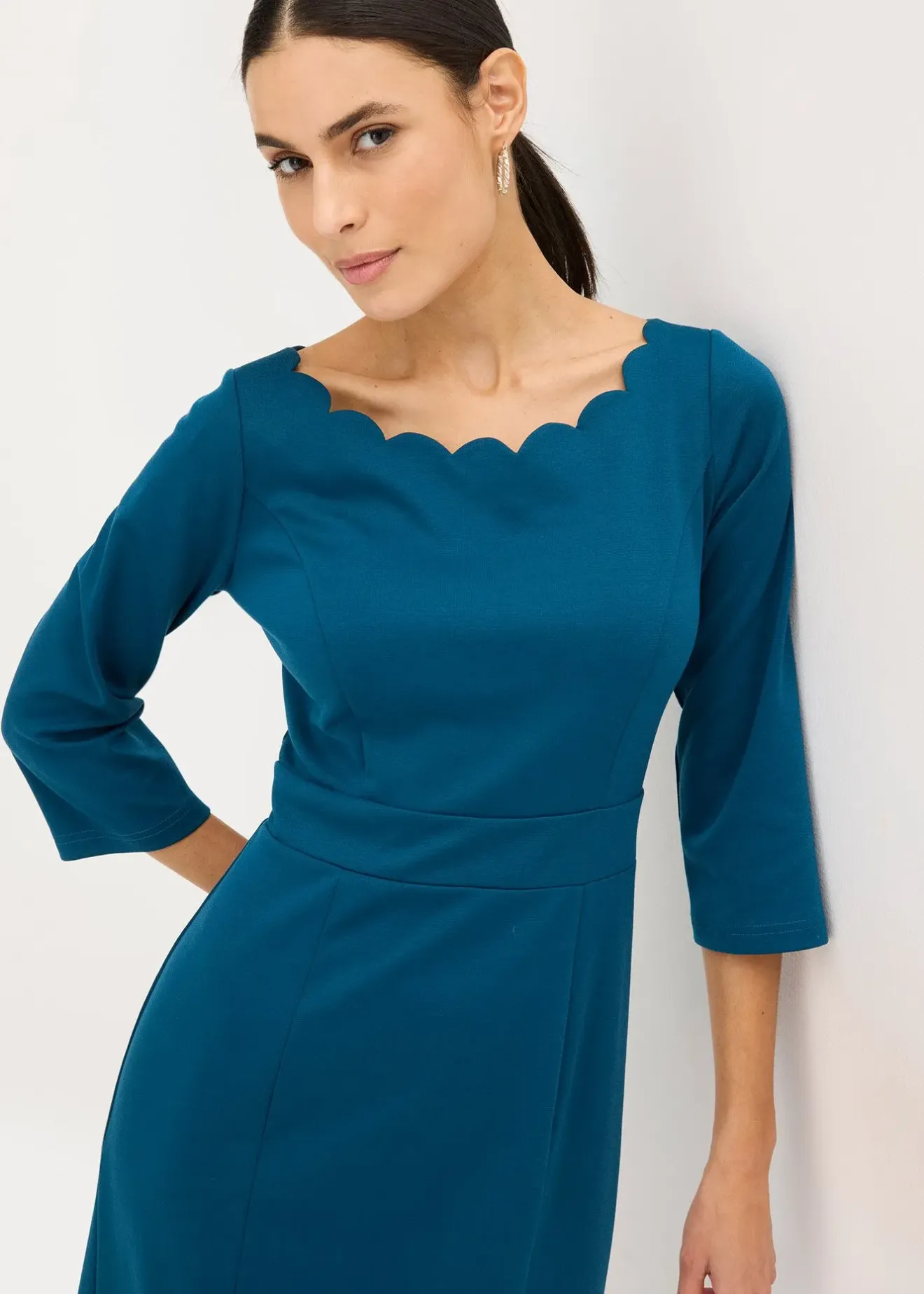 Femme bonprix Robes|Robe fourreau en jersey milano