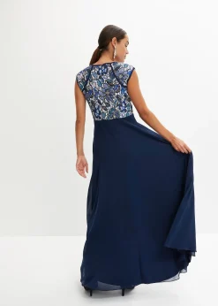 Femme bonprix Mode Festive|Robes|Robe longue à dentelle